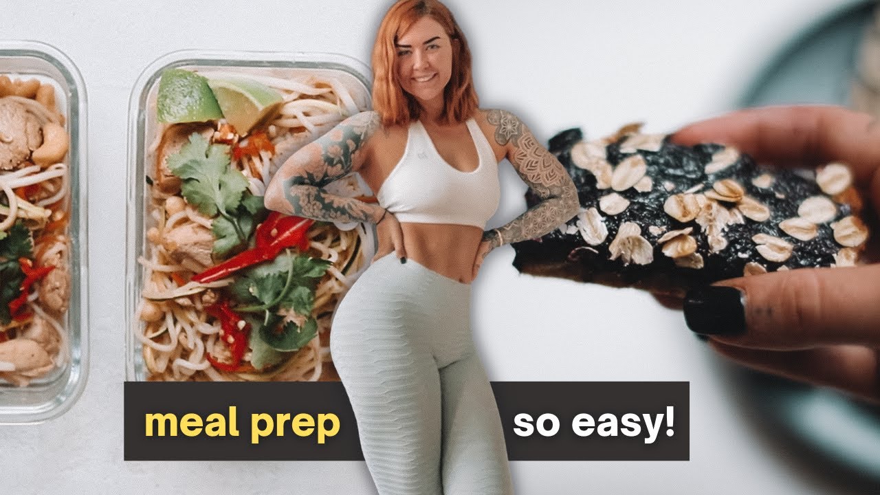 MEAL PREP WITH ME - delicious, high protein meals