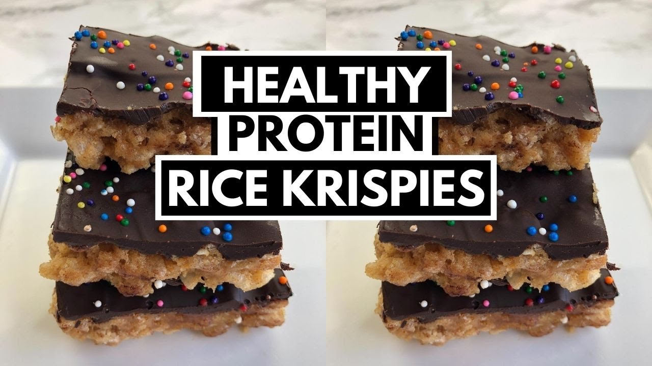 HEALTHY RICE KRISPIES TREATS |  High Protein Recipes | LadyBoss Lean Recipes