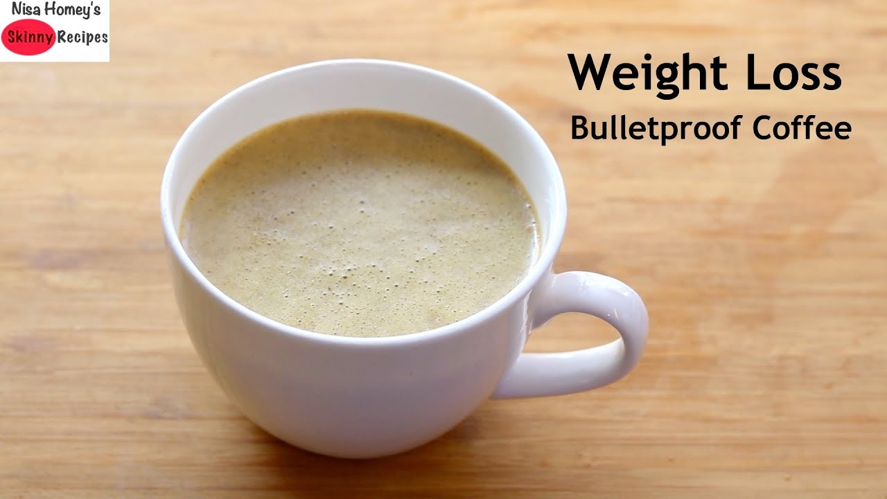 How To Make Bulletproof Coffee For Weight Loss - Ghee Coffee Recipe - Keto Coffee | Skinny Recipes