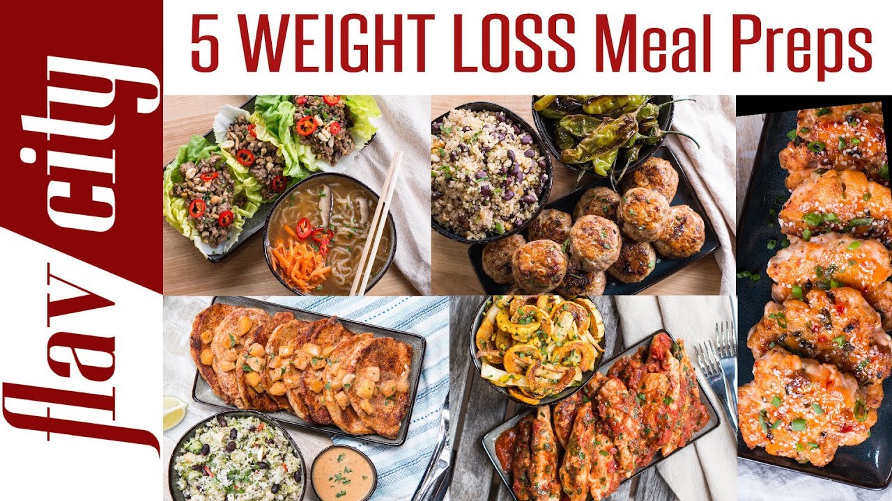 5 Meal Prep Recipes For Weight Loss In 2019 - Healthy New Year's Resolutions