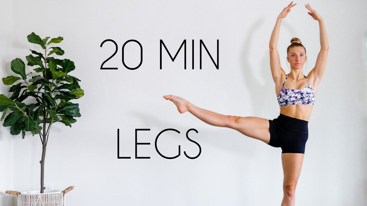 LONG & LEAN LEGS Workout (Toned Ballet Legs/No Equipment)