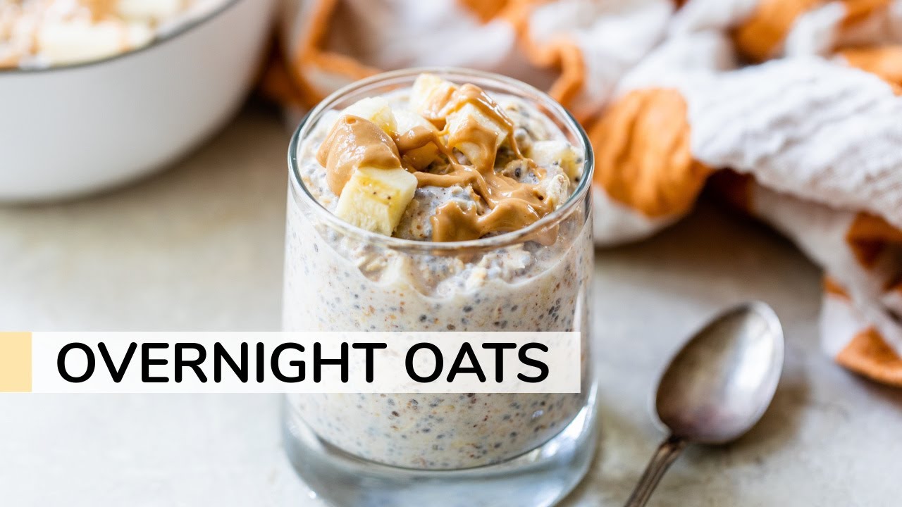 OVERNIGHT OATS RECIPE | for weight loss