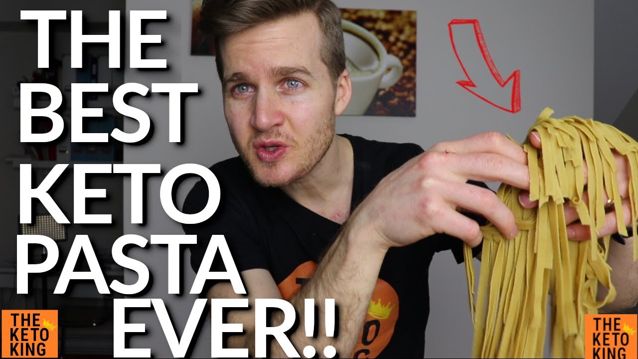 The Best Keto Pasta Ever! Low Carb Pasta! How to make Keto Pasta Keto Fettuccine - only 1.5g carbs!