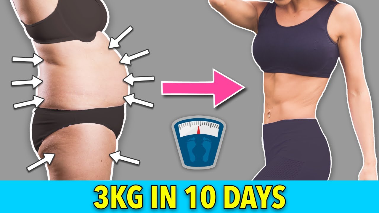 LOSE 3 KG IN 10 DAYS - WEIGHT LOSS AT HOME
