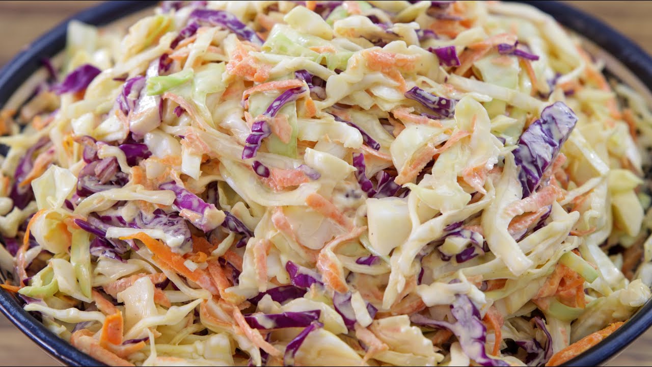Coleslaw Recipe | How to Make Coleslaw Salad