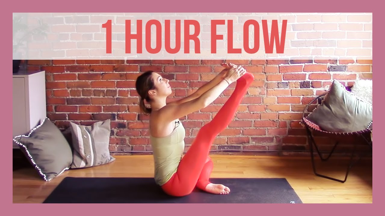 1 hour Vinyasa Flow For Flexibility - 60 min Intermediate Yoga