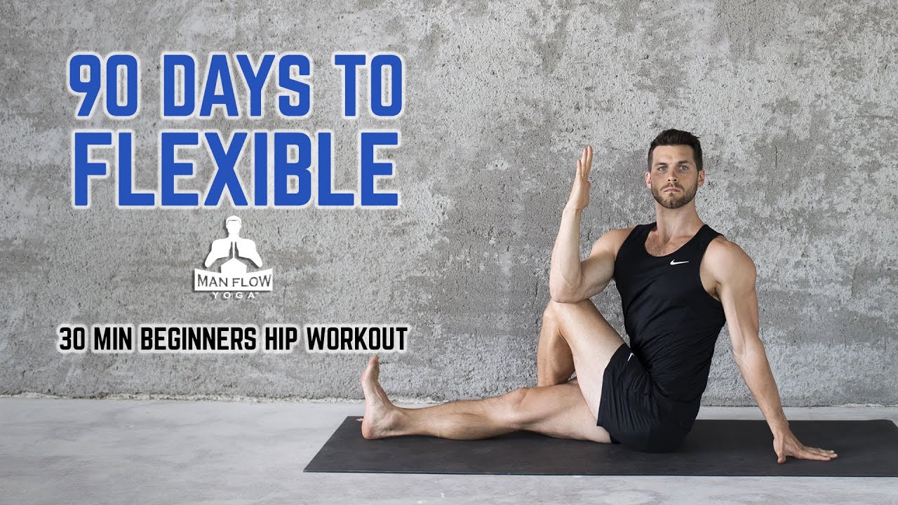 Beginner's Hip Flexibility in 30 Minutes | Sample Workout from 90 Days to Flexible Program