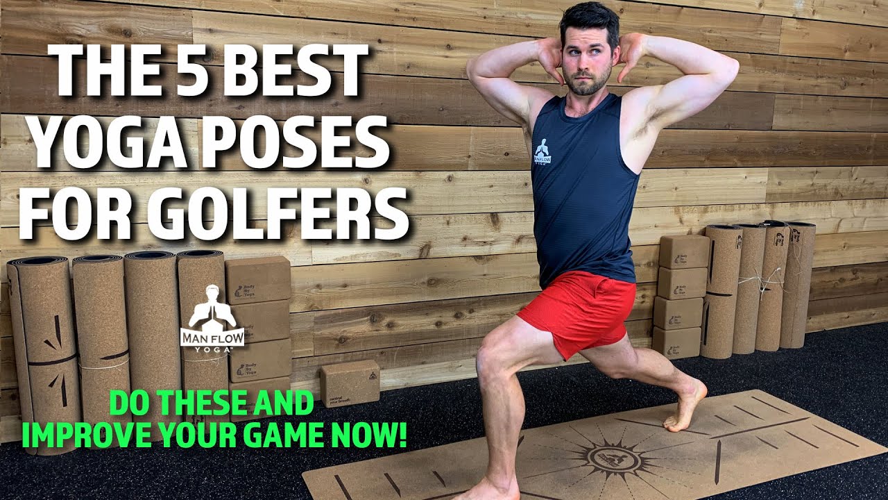 THE 5 BEST YOGA POSES FOR GOLFERS | YOGA FOR GOLF