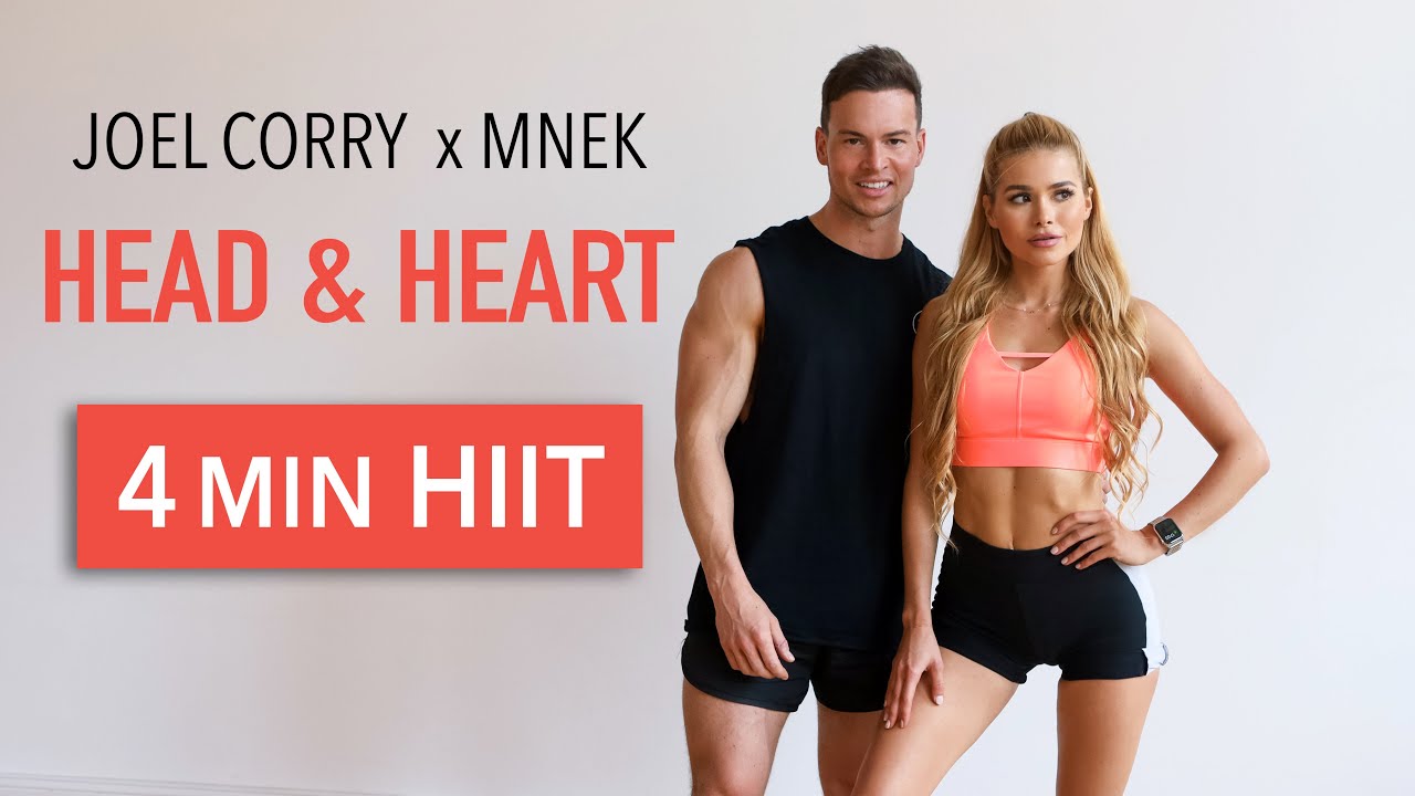 Head & Heart - Joel Corry x MNEK // 4 MIN HIIT WORKOUT - a quick calorie burner I Pamela Reif