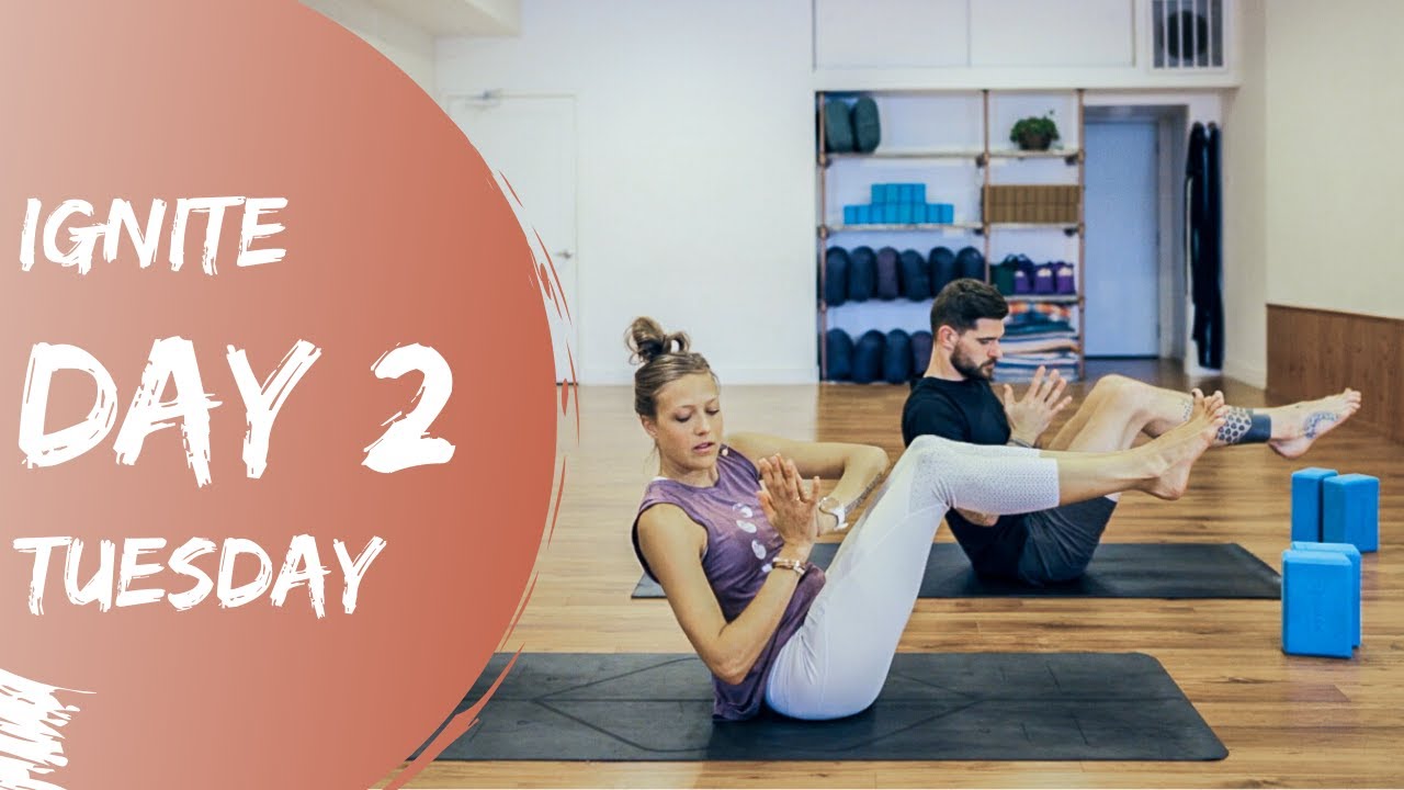 Full Body Vinyasa Flow | Day 2 IGNITE 28 Day Yoga Program
