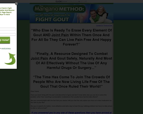 Fight Gout :: Frank Mangano