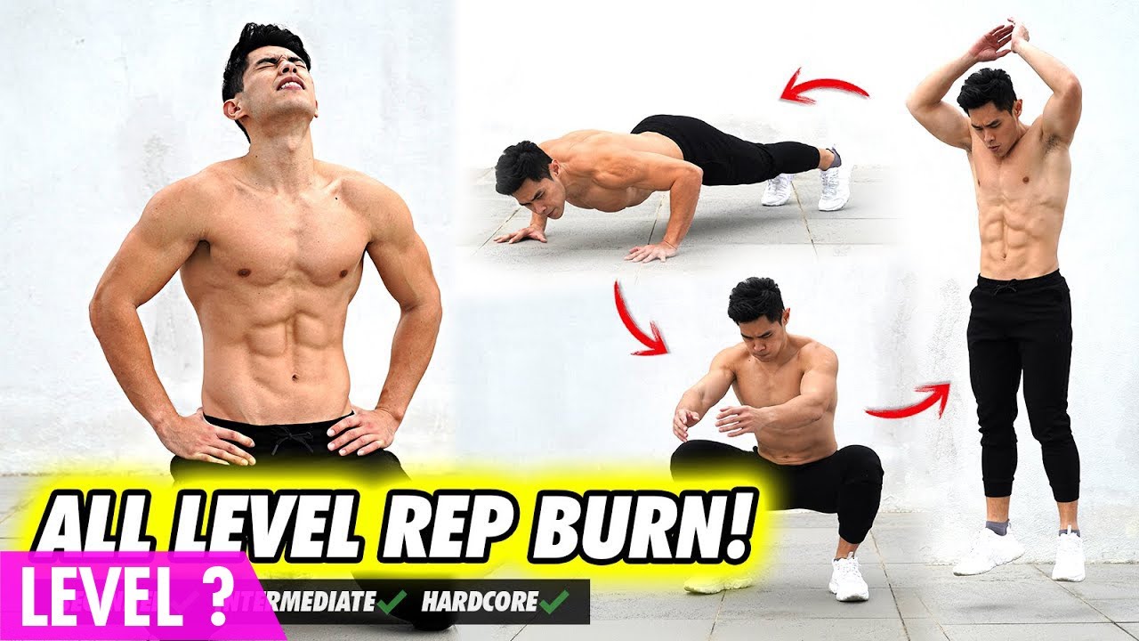 All Level Rep Burn Workout Challenge!