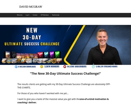 New 30-Day Ultimate Success Challenge