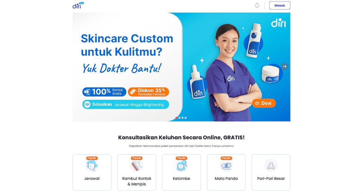 Indonesian digital derma startup Diri Care scores $4.3M in seed funding